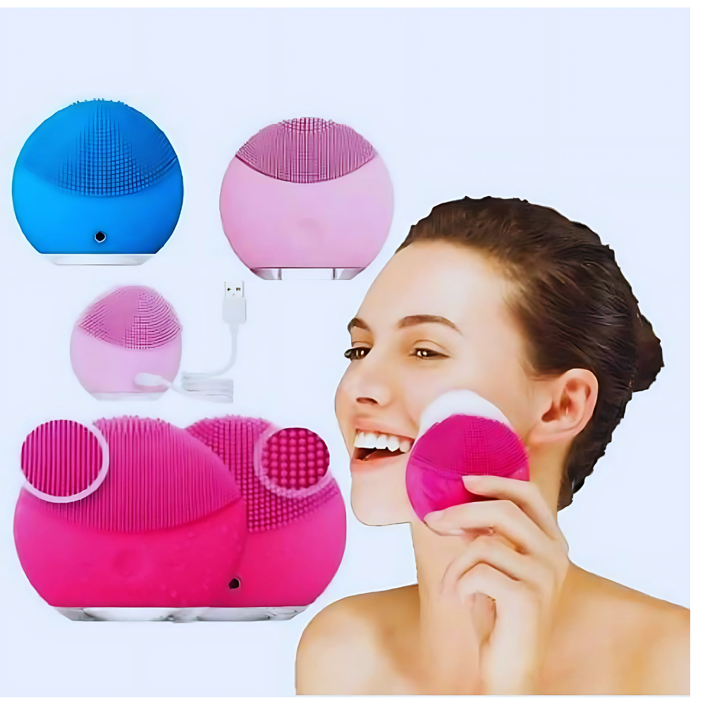 LimpiaGlow™ – Cepillo Facial Eléctrico Recargable