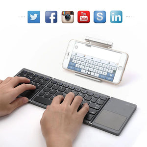 Teclado Bluetooth Plegable